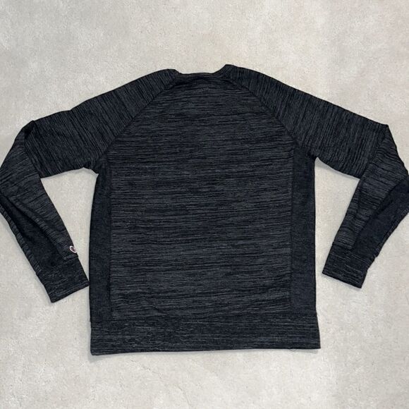 Champion Men's Sweatshirt Size medium in Black - Picture 6 of 8